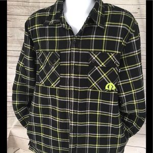 Oakley Padded Flannel Shirt Jacket XL